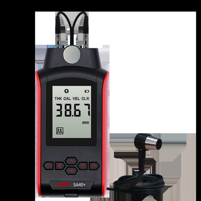 Portable Ultrasonic Thickness Gauge price  SA40+ which can test thickness covered with coating