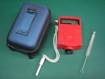 Red color Integrated digital Leeb portable Hardness Tester HARTIP1000 used for steel measurement