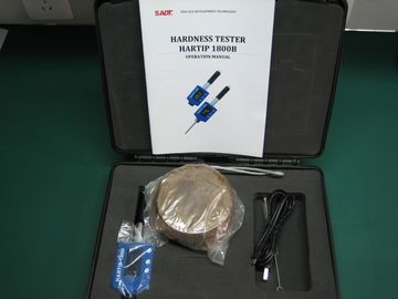 SADT Blue Portable metal leeb Hardness Tester HARTIP1800B with D&DL probe with 10 languages